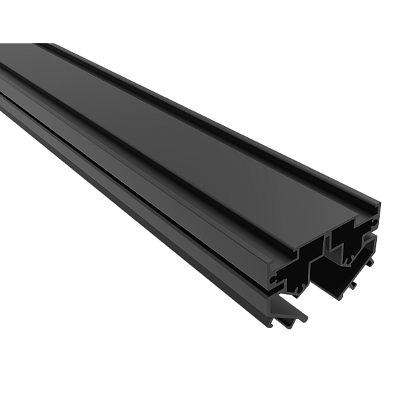 Встраиваемый магнитный шинопровод в натяжной ПВХ потолок Crystal Lux CLT 0.136 01 L2000 BL