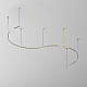 Шинопровод круглый из полукругов 1800мм Maytoni Technical FLARITY Busbar trunkings Flarity TRX154-2SR-D1800-BS