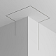 Шинопровод 3м Exility X встраиваемый под ГКЛ 12,5мм Maytoni Technical EXILITY X Busbar trunkings Exility X TRX239-423.12B