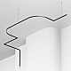 Шинопровод накладной 2м Maytoni Technical LEVITY Busbar trunkings Levity TRX184-112B-1