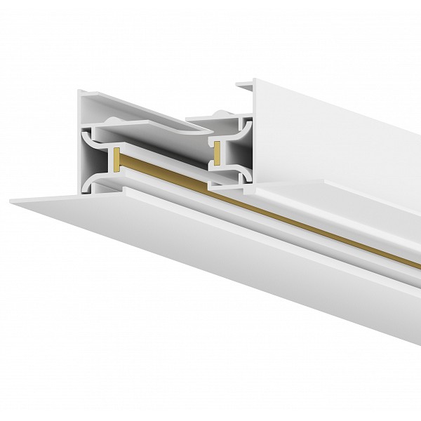 Шинопровод Hesby Lighting Skylite встраиваемый Однофазный 220В-2м, белый HSBL_0037