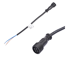 Провод для подключения в линию прожекторов Uniel UCX-LD2/L52-0.25M DC24V BLACK UL-00009342