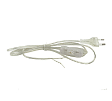 Шнур сетевой с вилкой и выключателем (UL-00004433) Uniel UCX-C11/02A-170 Clear