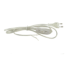 Шнур сетевой с вилкой и выключателем (UL-00004433) Uniel UCX-C11/02A-170 Clear