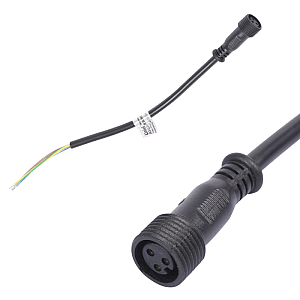 Провод для подключения в линию прожекторов Uniel UCX-LL2/L52-10M 220V BLACK UL-00008845