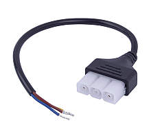 Провод питания для светильника серии ULO-N 30см Uniel UCX-N10 30CM BLACK UL-00013286