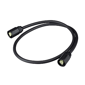Коннектор Arlight ARL-TUBU-TAIL-1000-CON-FF-3pin (BK) (Полиуретан) 063570