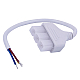 Провод питания для светильника серии ULO-N 30см Uniel UCX-N10 30CM WHITE UL-00013285