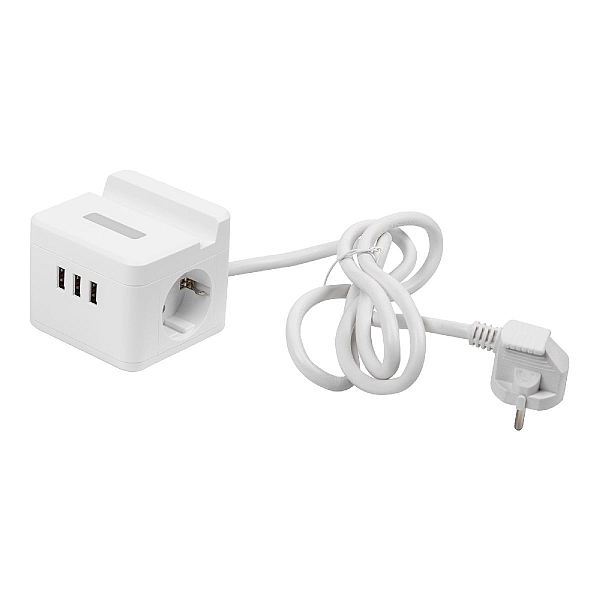 Удлинитель Uniel S-GCD2-1,5SBUH WHITE UL-00011251