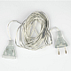 Удлинитель для подключения гирлянд Uniel UCX-Y25/100W-500 CLEAR UL-00010944