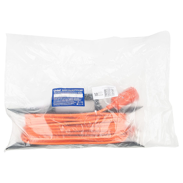 Удлинитель Uniel YX10-101 /UCK-1N/2x1,00/10M/F ORANGE UL-00010799
