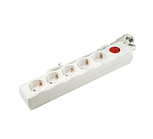 Cетевой фильтр (UL-00001741) Uniel 5гн х 1,5м с/з Universal S-GSU5-1,5 White