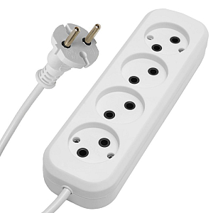Удлинитель 4-местный Stekker HM01-40-05 5м 2x075 39218