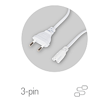 Кабель питания для линейного светильника Эра FTS-C5-plug-1,5 Б0051728
