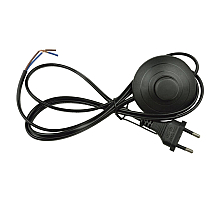 Шнур сетевой с вилкой и выключателем (UL-00004435) Uniel UCX-C20/02A-170 Black