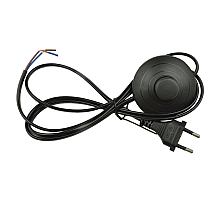 Шнур сетевой с вилкой и выключателем (UL-00004435) Uniel UCX-C20/02A-170 Black
