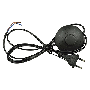 Шнур сетевой с вилкой и выключателем (UL-00004435) Uniel UCX-C20/02A-170 Black