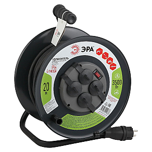 Удлинитель силовой Эра RMx-4es-3x2.5-20m-IP44(KG) Б0043057