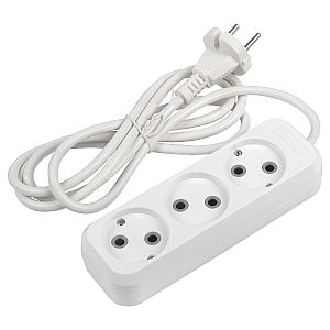 Удлинитель бытовой General GES-10-2x075-3-15m 470078