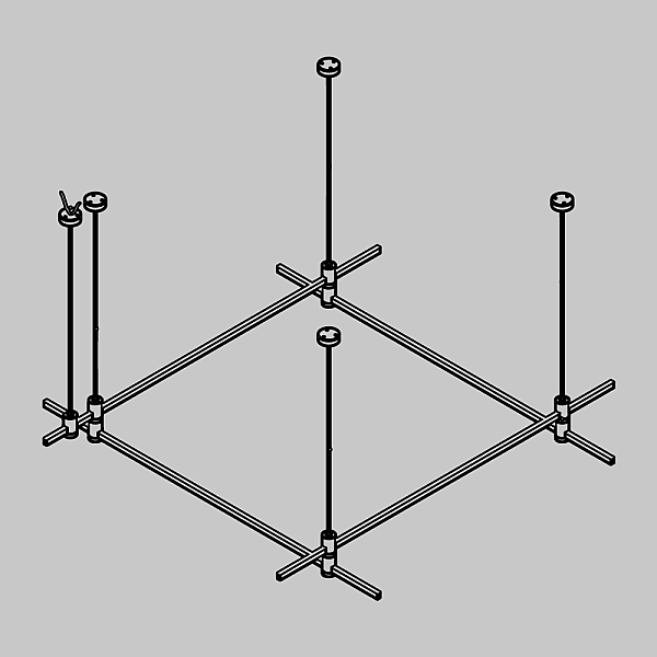 Готовая конструкция (набор) Maytoni Technical TFC-Flar-H04-PT