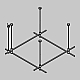 Готовая конструкция (набор) Maytoni Technical TFC-Flar-H04-PT