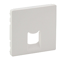 Лицевая панель Legrand Valena Life розетки телефонной RJ-11/Ethernet RJ-45 белая 755410