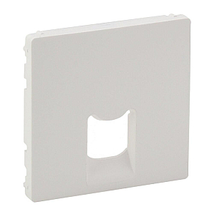 Лицевая панель Legrand Valena Life розетки телефонной RJ-11/Ethernet RJ-45 белая 755410