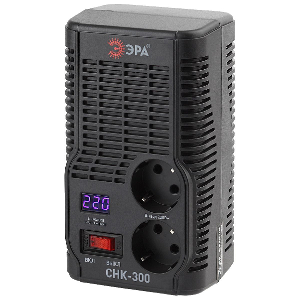Стабилизатор напряжения ЭРА СНК-300 Б0031555