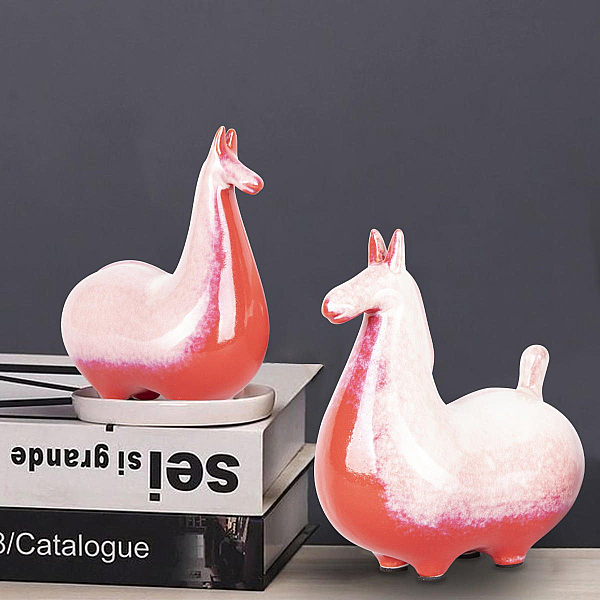 Статуэтка (2 шт.) Loft IT Horse 10283 Red (2 pcs)