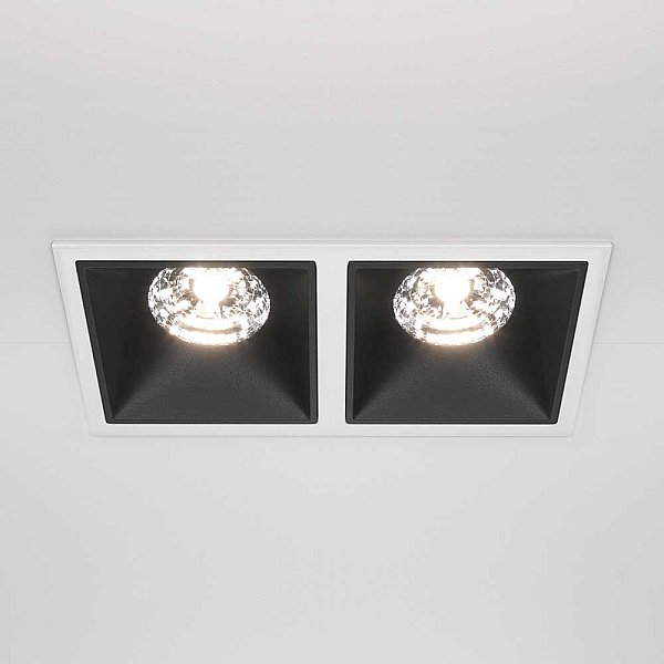 Встраиваемый светильник Maytoni Alfa LED DL043-02-15W4K-D-SQ-WB