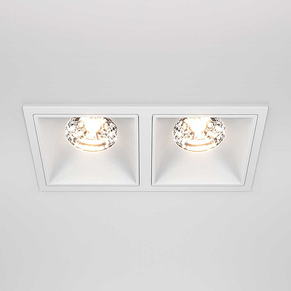 Встраиваемый светильник Maytoni Alfa LED DL043-02-15W3K-D-SQ-W