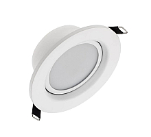 Встраиваемый светодиодный светильник Arlight LTD-80WH 9W Warm White 018043