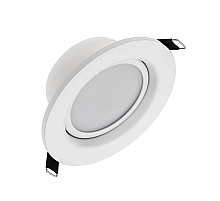 Встраиваемый светодиодный светильник Arlight LTD-80WH 9W Warm White 018043