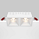 Встраиваемый светильник Maytoni Alfa LED DL043-02-15W3K-D-SQ-W