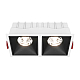 Встраиваемый светильник Maytoni Alfa LED DL043-02-15W4K-D-SQ-WB