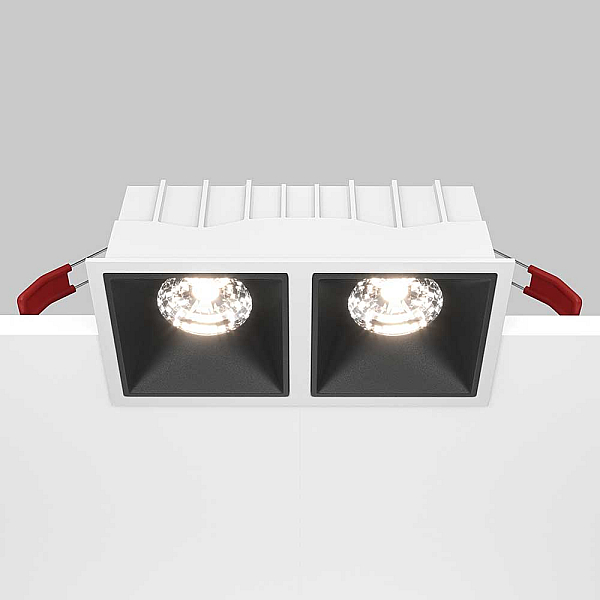 Встраиваемый светильник Maytoni Alfa LED DL043-02-15W4K-D-SQ-WB