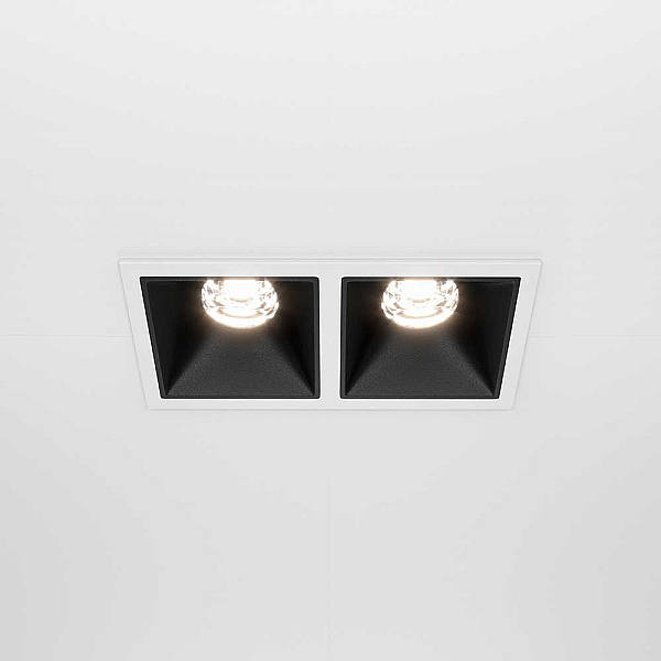 Встраиваемый светильник Maytoni Alfa LED DL043-02-10W4K-D-SQ-WB