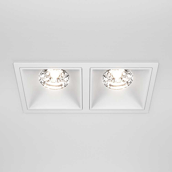 Встраиваемый светильник Maytoni Alfa LED DL043-02-15W4K-D-SQ-W