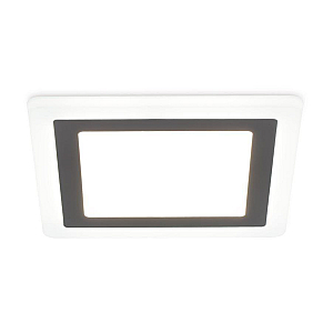 Встраиваемый светильник с подсветкой Ambrella Light Downlight DCR396