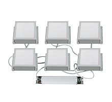 Встраиваемый светильник Uniel ULP-1010-42W/4000K IP54 GRILYATO OPAL WHITE KIT06 UL-00012835