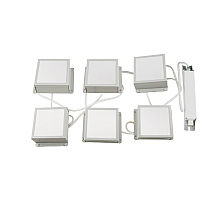 Встраиваемый светильник Uniel ULP-1010 42W/4000К IP40 GRILYATO OPAL WHITE KIT06 UL-00012448