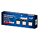 Встраиваемый светильник Uniel ULP-1010-20W/4000K IP54 GRILYATO OPAL BLACK KIT03 UL-00012836