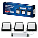 Встраиваемый светильник Uniel ULP-1010-20W/4000K IP54 GRILYATO OPAL BLACK KIT03 UL-00012836