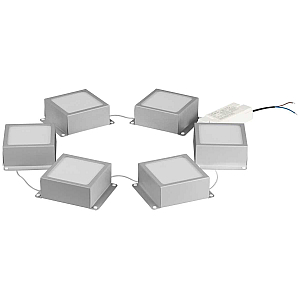 Встраиваемый светильник (комплект из 6 шт.) Эра SPO-646-3-4K-S6 Б0062991