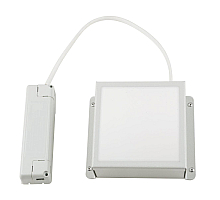 Встраиваемый светильник Uniel ULP-0808 7W/4000К IP40 GRILYATO WHITE UL-00011900