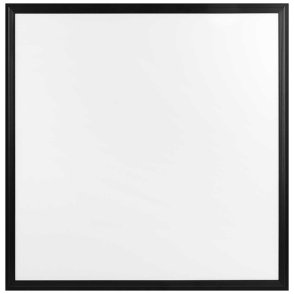 Светодиодная панель ЭРА Грильято SPL-540-B-65K-040 40Вт 6500К 588x588x8 черная без драйвера с ушками ультратонкая Б0063061