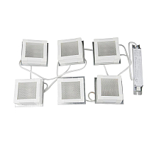 Встраиваемый светодиодный светильник (UL-00007427) Uniel ULP-1010 42W/4000К IP40 Grilyato White KIT06