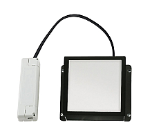 Встраиваемый светильник Uniel Grilyato mini ULP-1010 7W/4000К IP40 GRILYATO OPAL BLACK UL-00012449