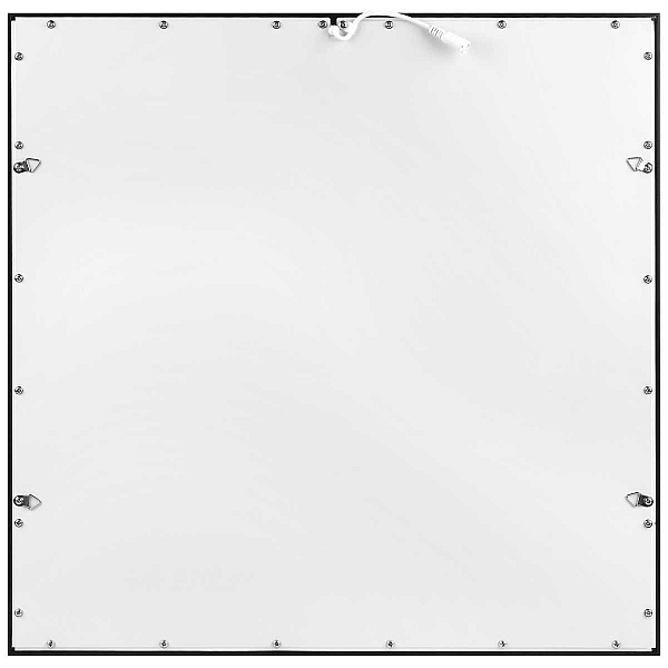 Светодиодная панель ЭРА Грильято SPL-540-B-65K-040 40Вт 6500К 588x588x8 черная без драйвера с ушками ультратонкая Б0063061