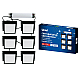 Встраиваемый светильник Uniel ULP-1010-42W/4000K IP54 GRILYATO OPAL BLACK KIT06 UL-00012834